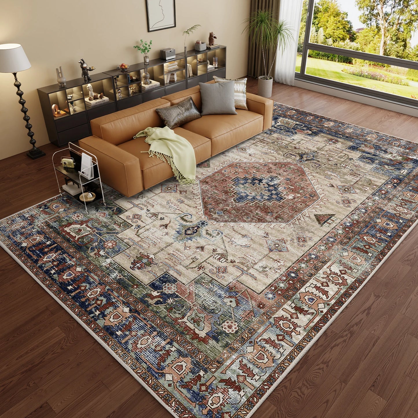 Throw Carpet for Living Room Bedroom Kitchen