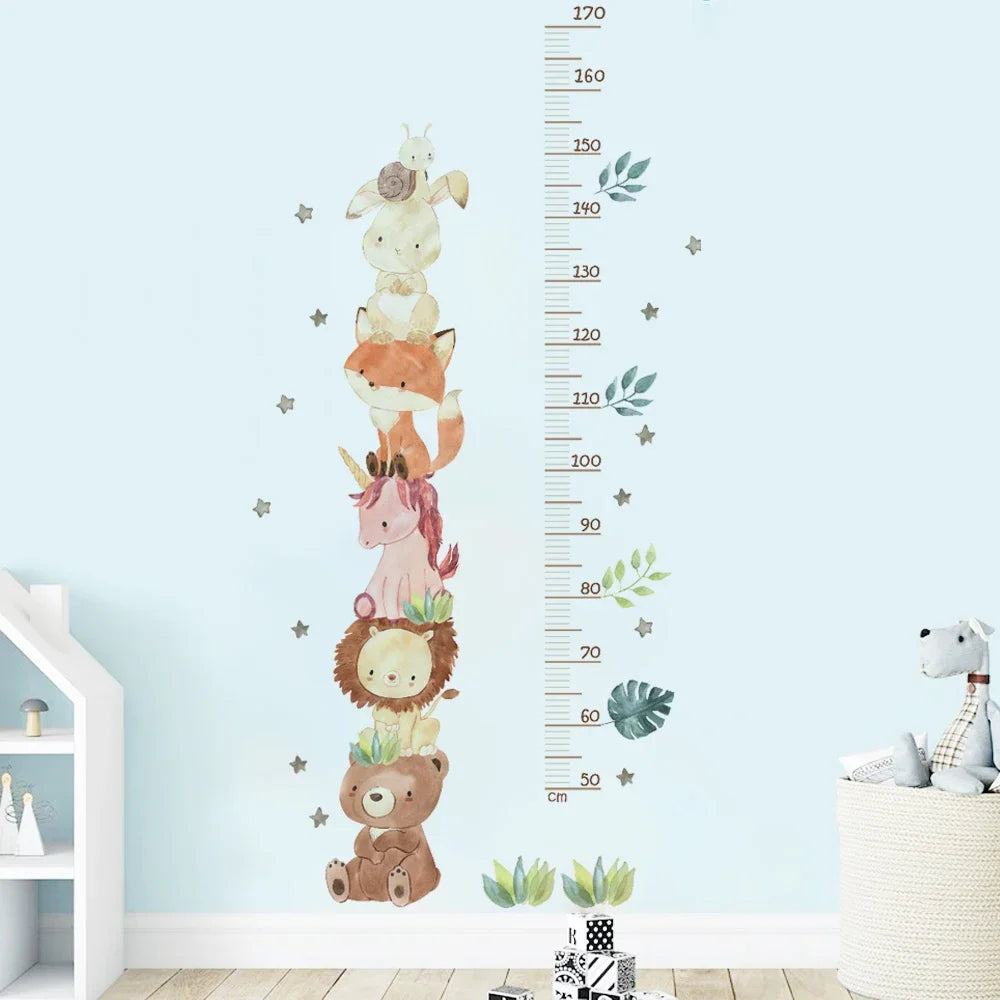 Kids Grow Chart Wall Decals