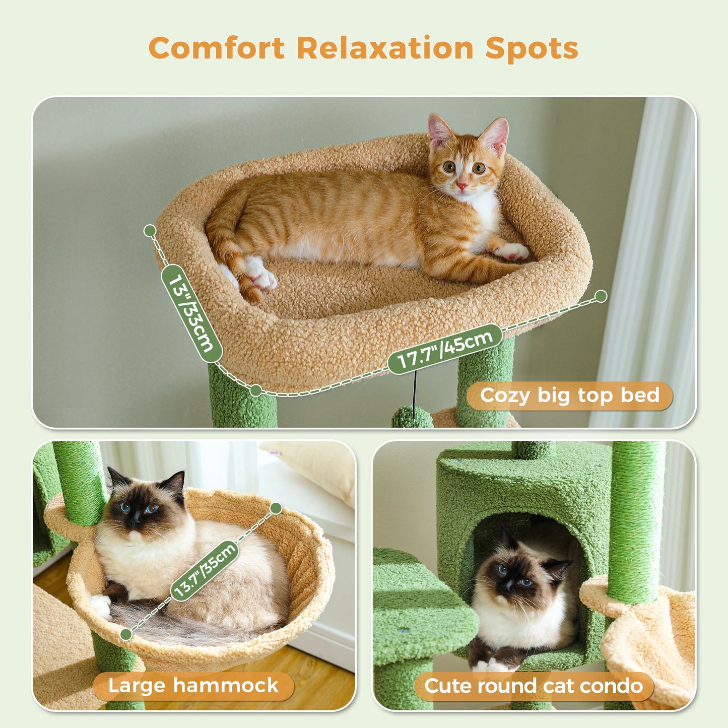 Multi-Level Cat Tree for Large Cats