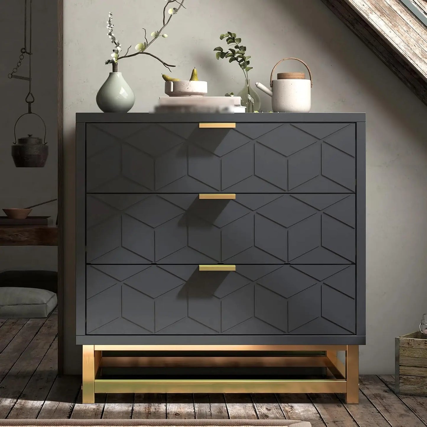3 Drawer Dresser for Bedroom