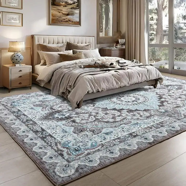 Vintage Floral Rugs Bedroom Living Room Home