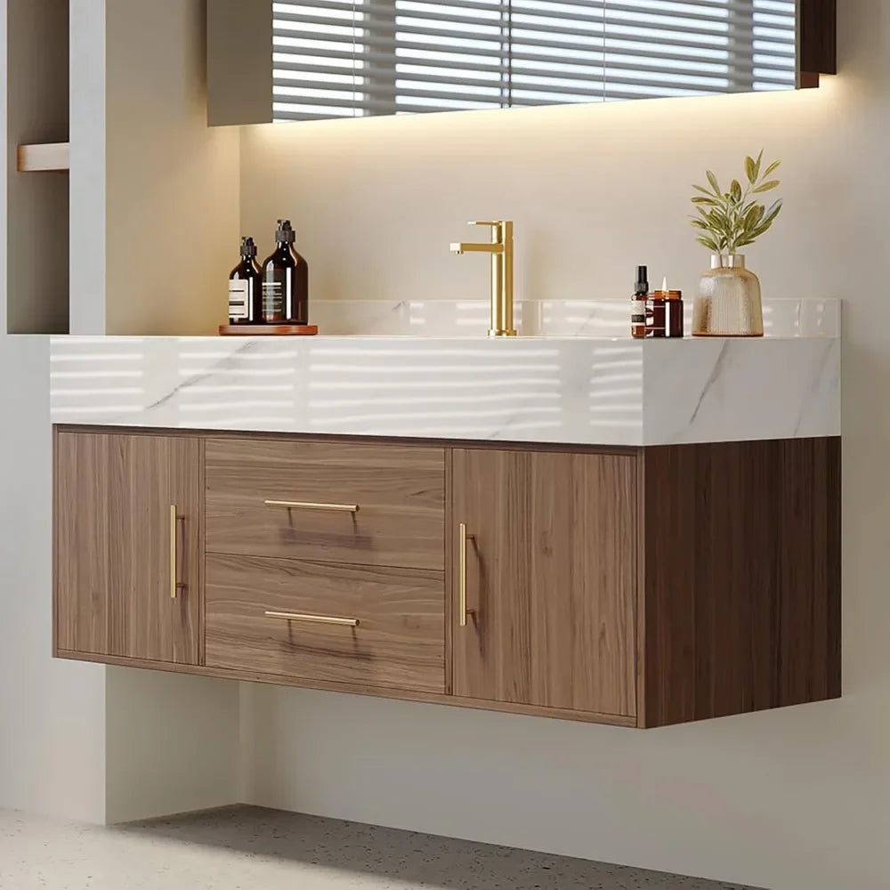 Floating Bathroom Vanity Set