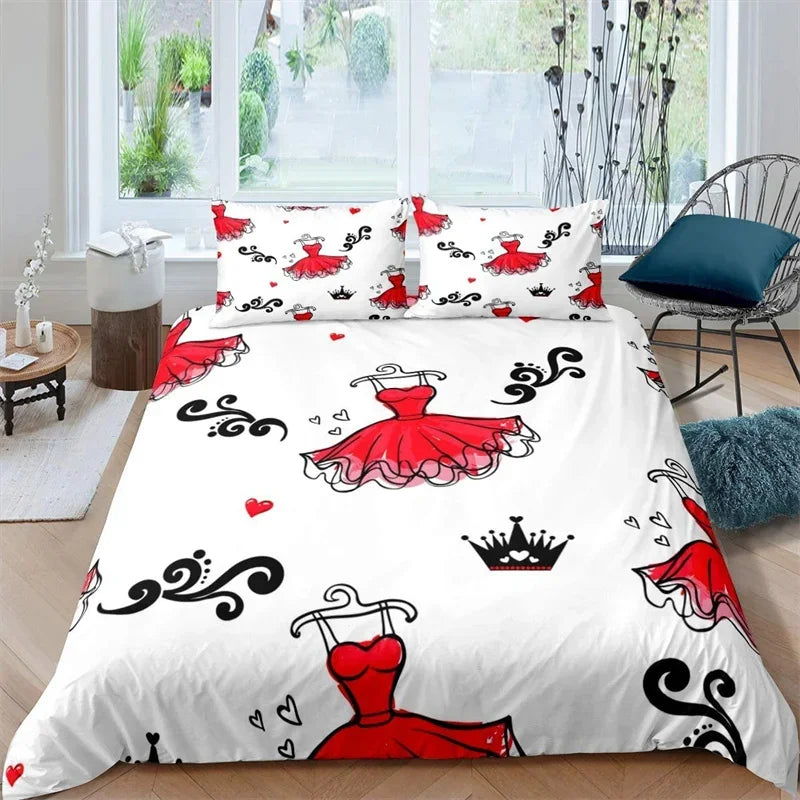 Ballerina Duvet Cover Set 2/3 Pieces