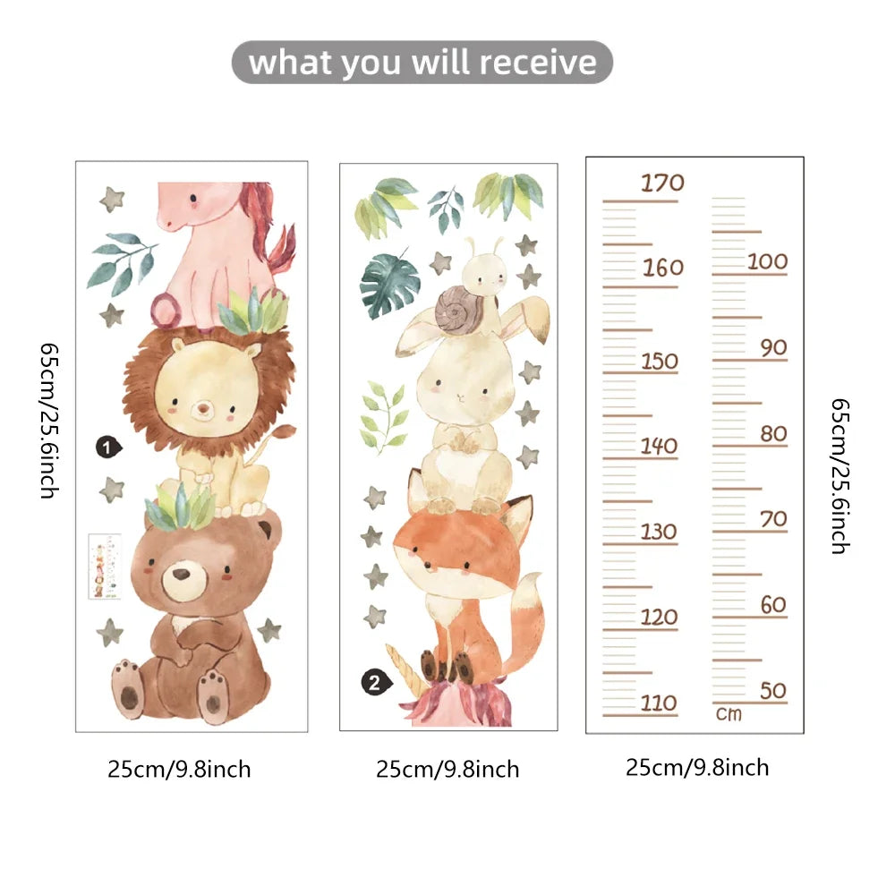 Kids Grow Chart Wall Decals
