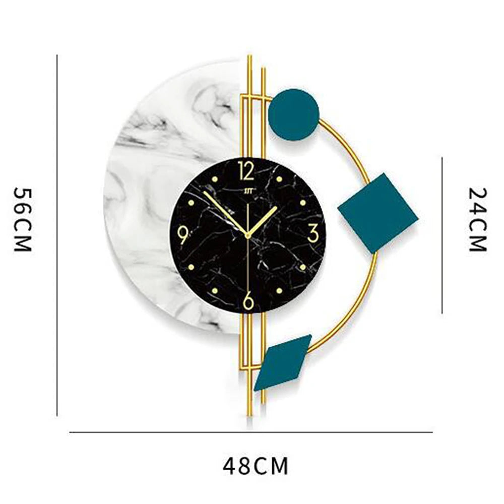 3d Wall Clock for Living Room Bedroom