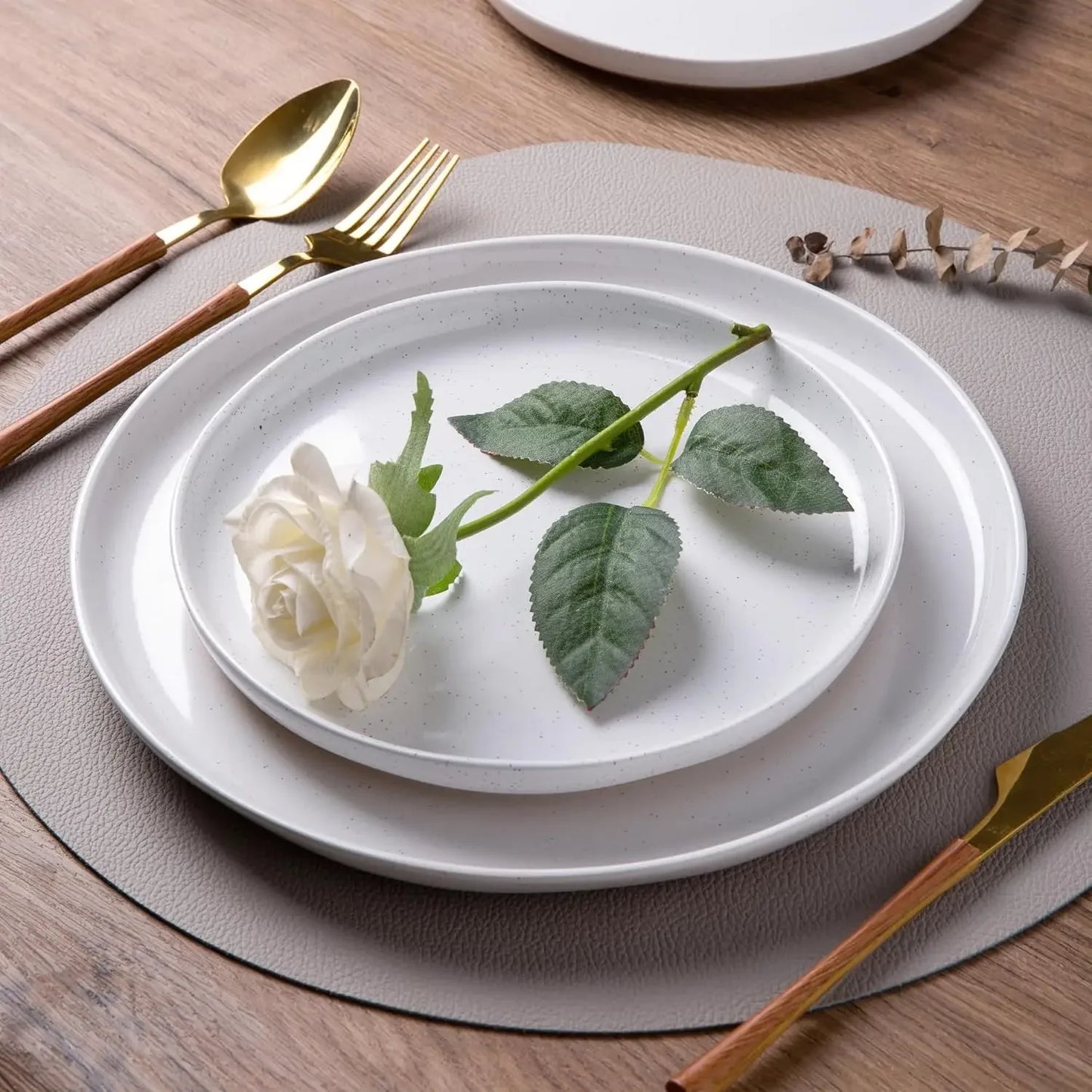 AmorArc Ceramic Dinnerware 12 Pieces