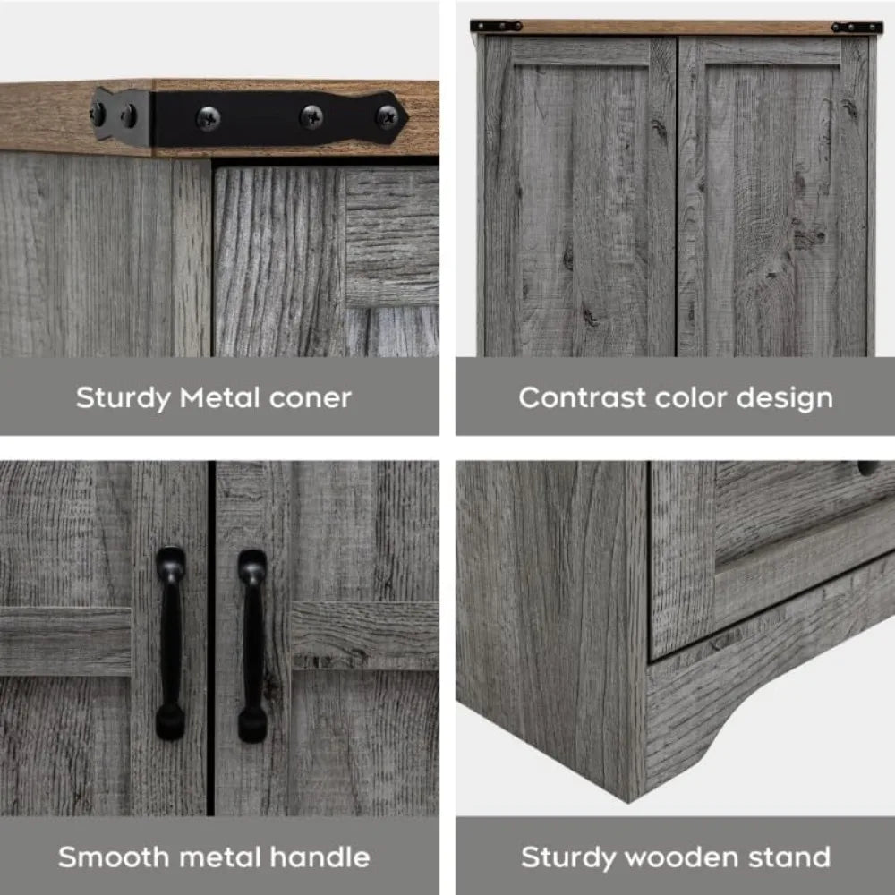 Modern Functional Clothes Cabinet with Adjustable Shelf