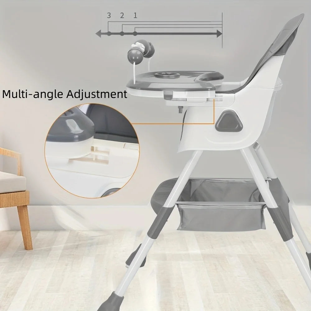Foldable Baby High Chair 6 Months Plus