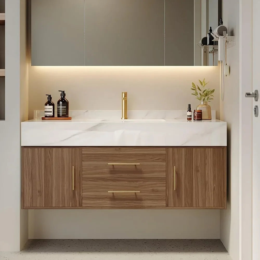 Floating Bathroom Vanity Set