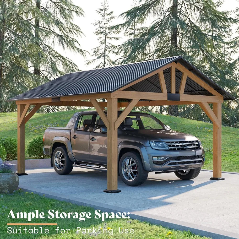 Outdoor Gazebo with Bar Storage Space for Garden