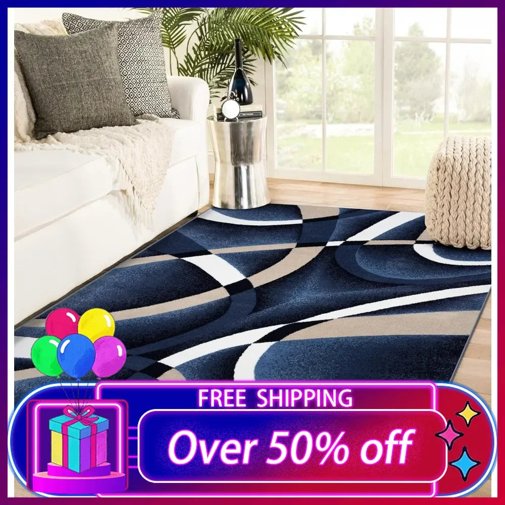 Modern Abstract Area Rug