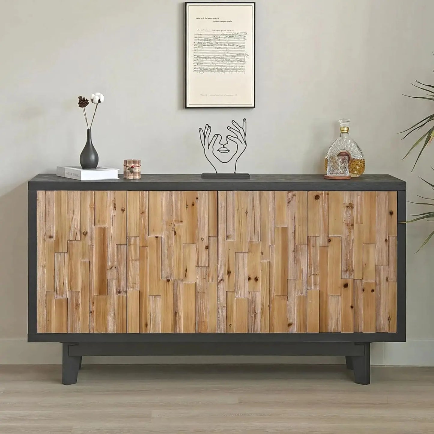 Sideboard Buffet Accent Cabinet with Storage