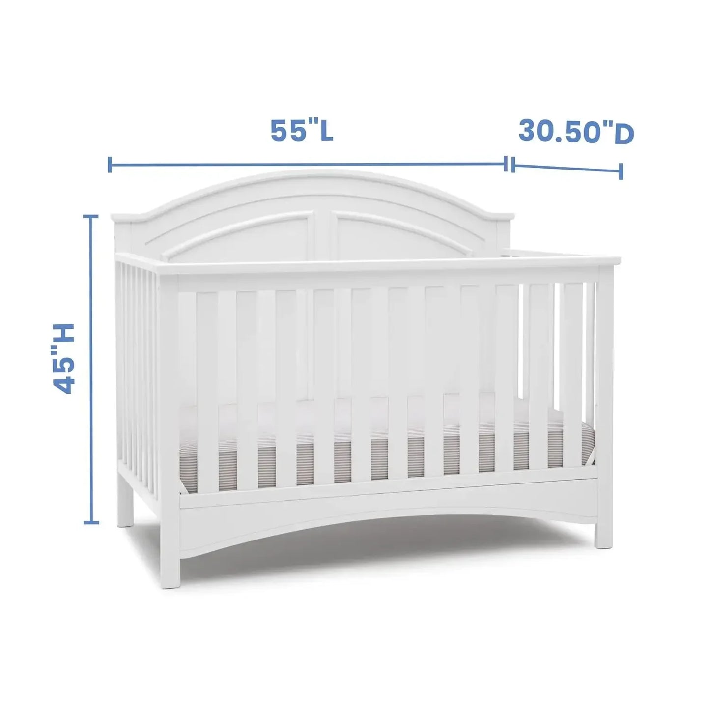 Children 6-in-1 Convertible Crib