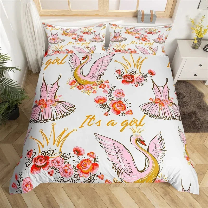 Ballerina Duvet Cover Set 2/3 Pieces