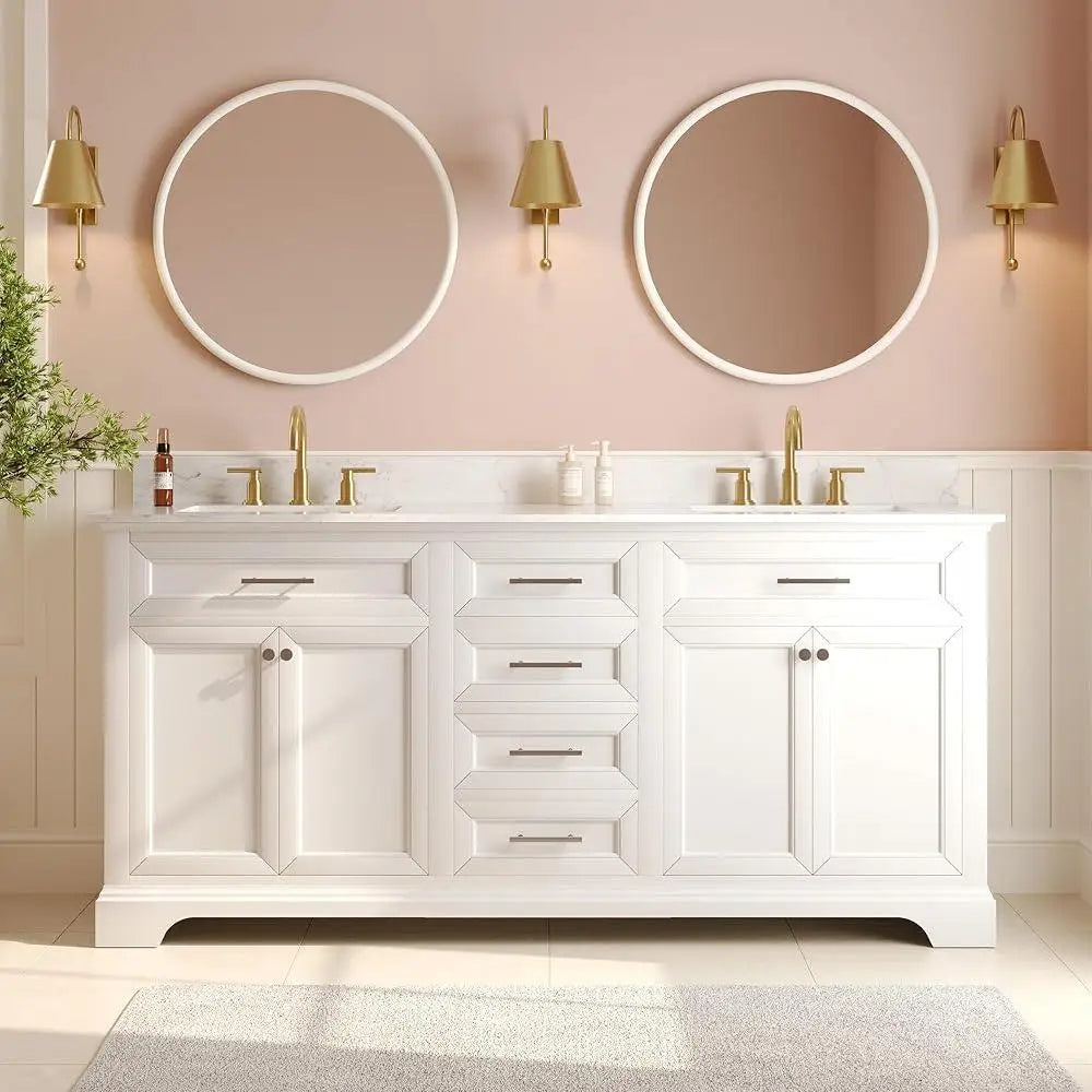 Modern Double Sink Bathroom Vanity
