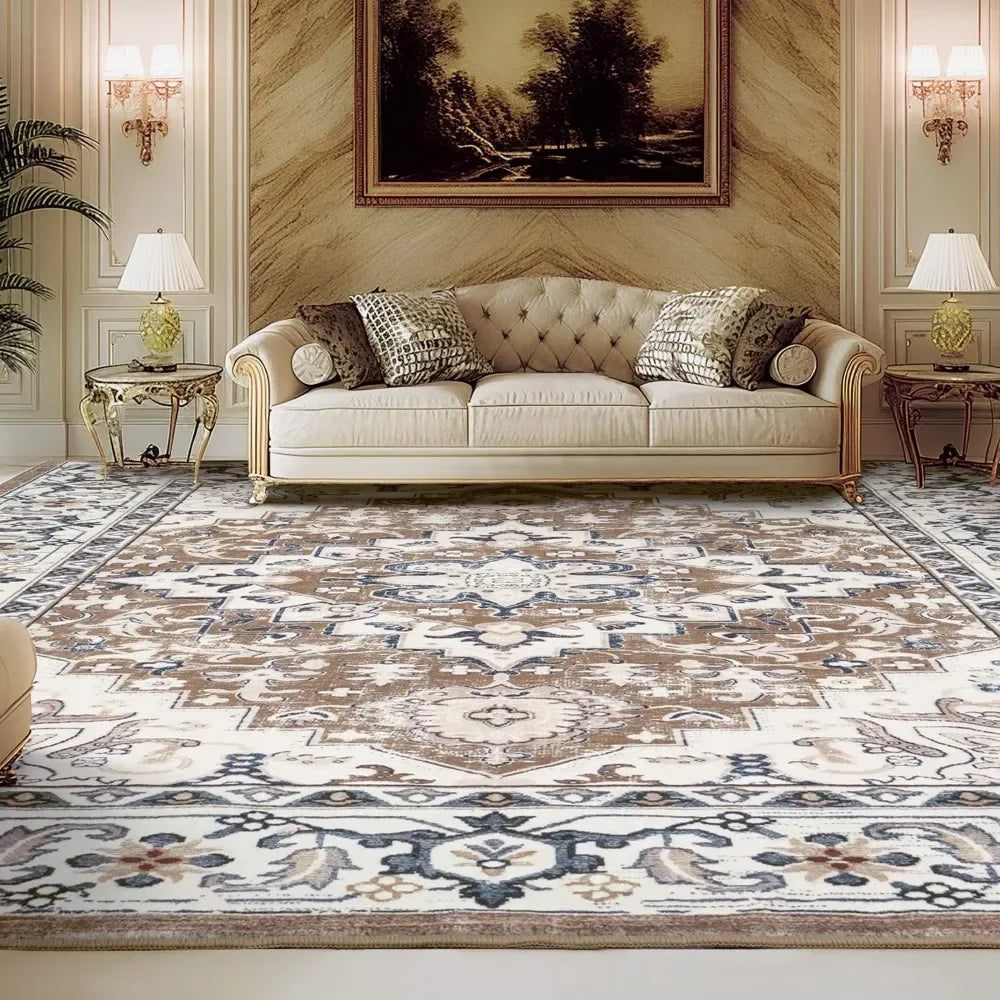 8 x 10 Floral Medallion Vintage Rugs