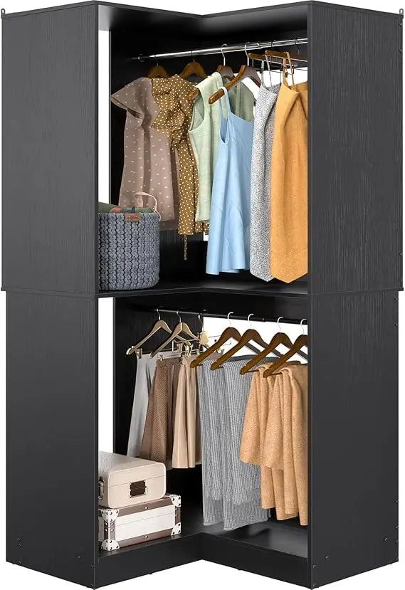 Corner Closet System, 32 Inches Wide