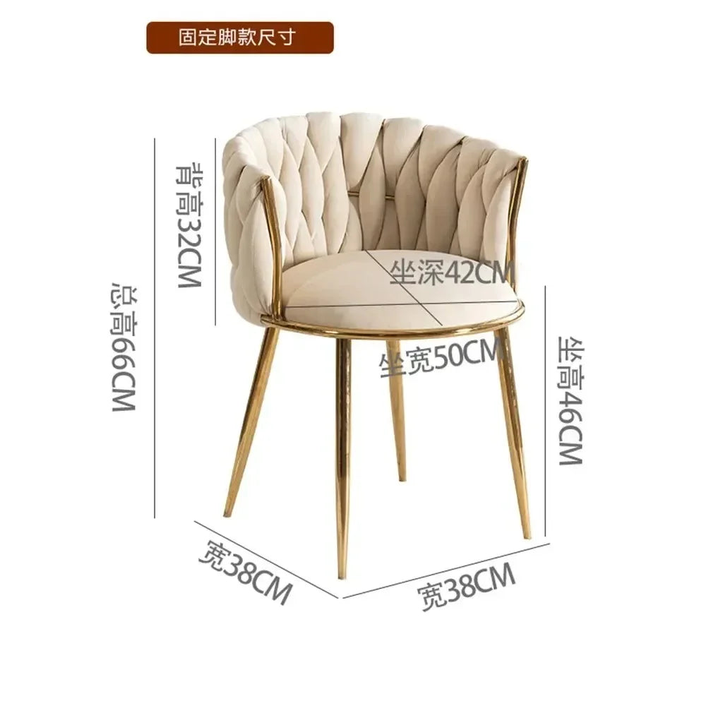 Luxury Makeup Chairs For Dressing Table