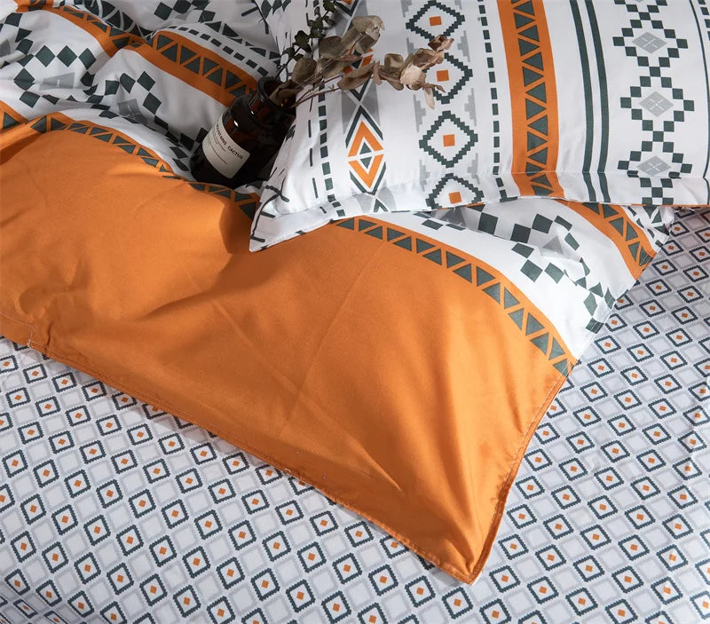 Bohemian Duvet Cover Set with Pillowcases