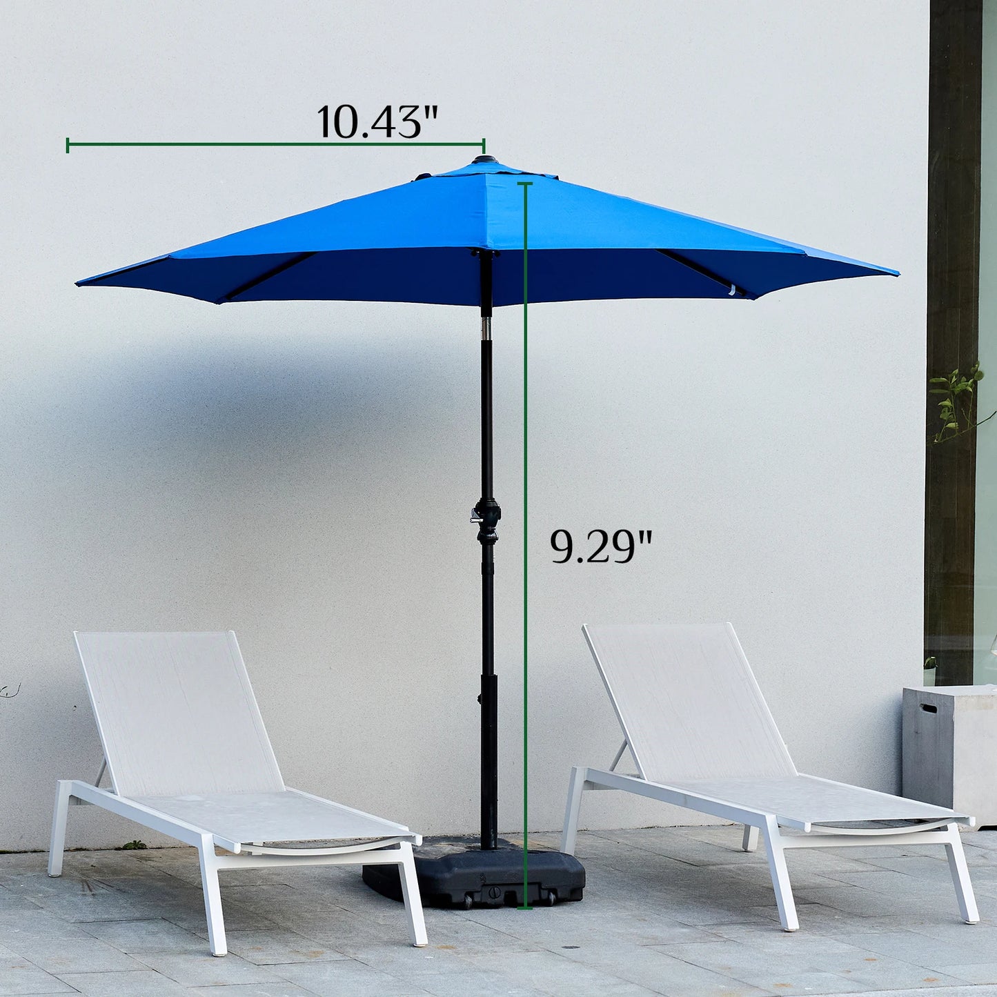 All Weather Outdoor Patio Umbrella For Backyard