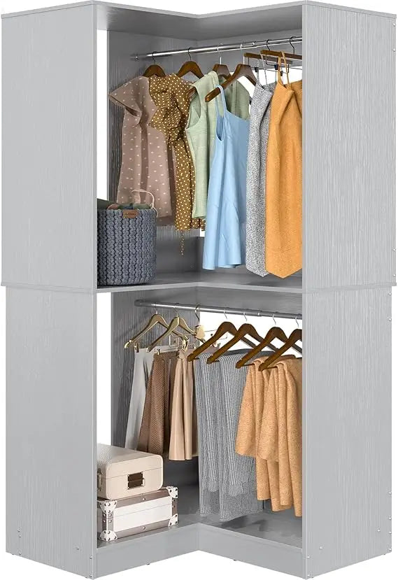 Corner Closet System, 32 Inches Wide