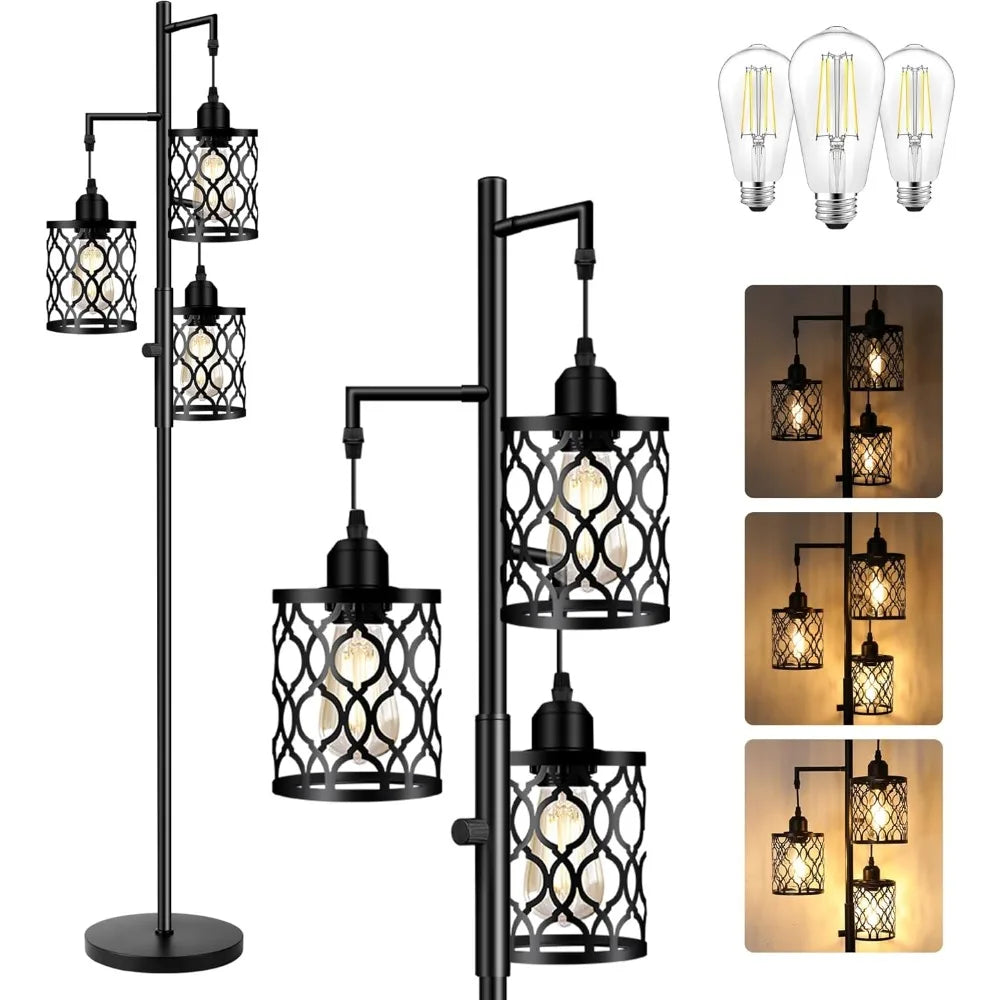 Dimmable Farmhouse Floor Lamp