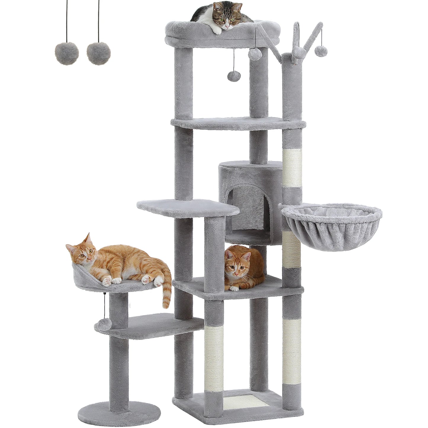 Multi-Level Cat Tree for Large Cats
