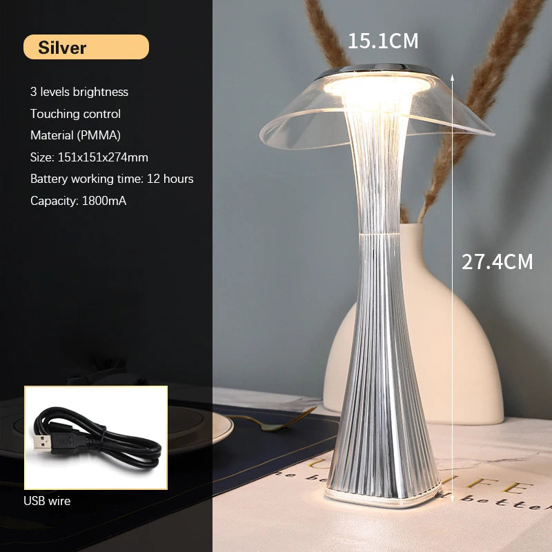 LED Touch Dimming Desk Lamp