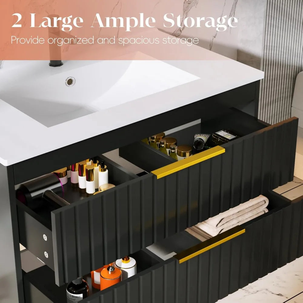 30" Bathroom Vanity with Sink