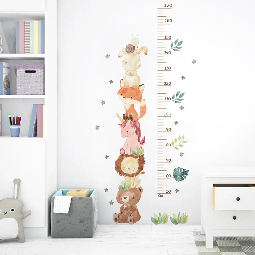 Kids Grow Chart Wall Decals