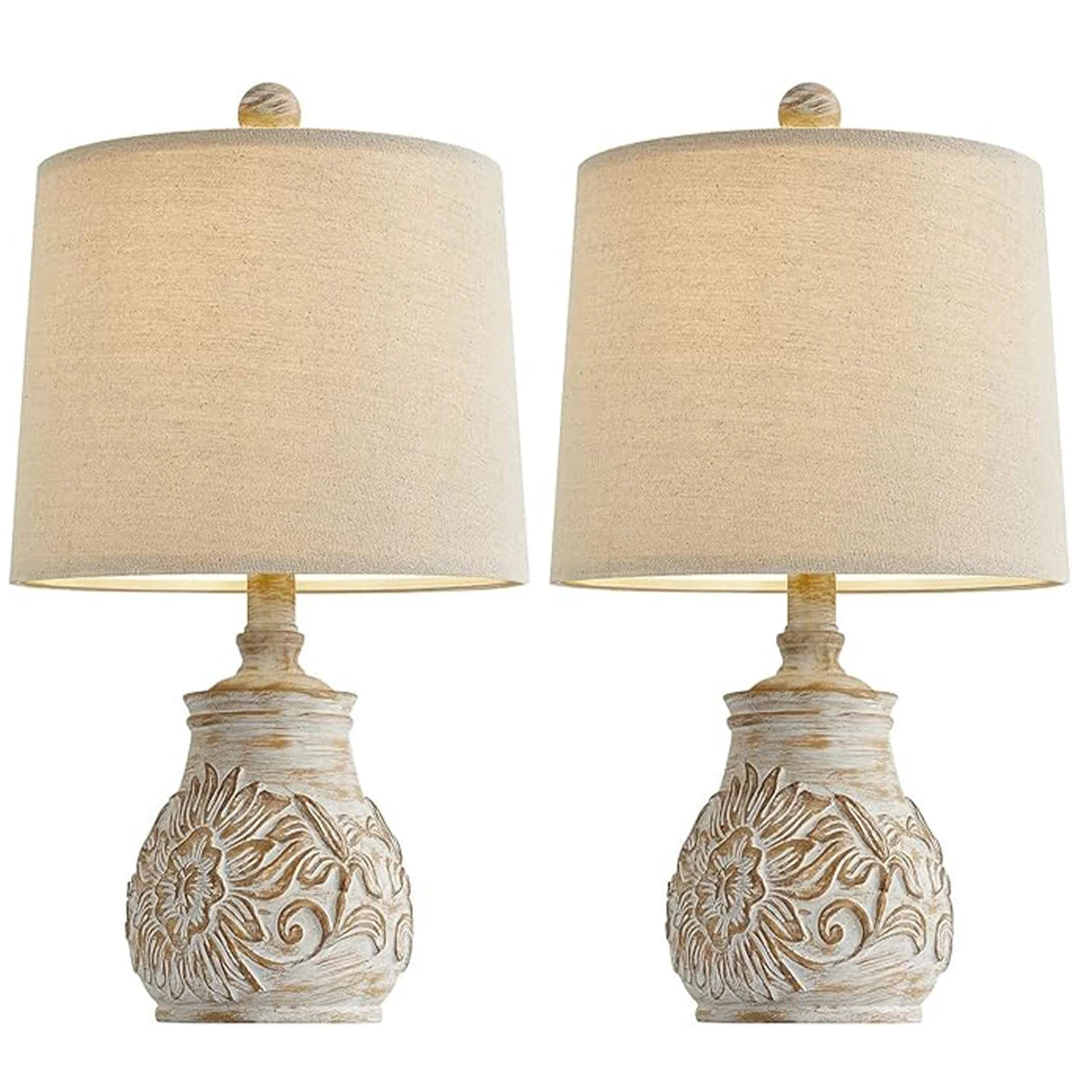 Table Lamp Set of 2 3 Way Dimmable Touch Lamps