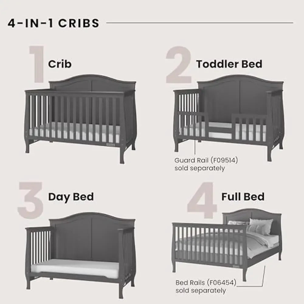 3-Piece Convertible Nursery Furniture Set