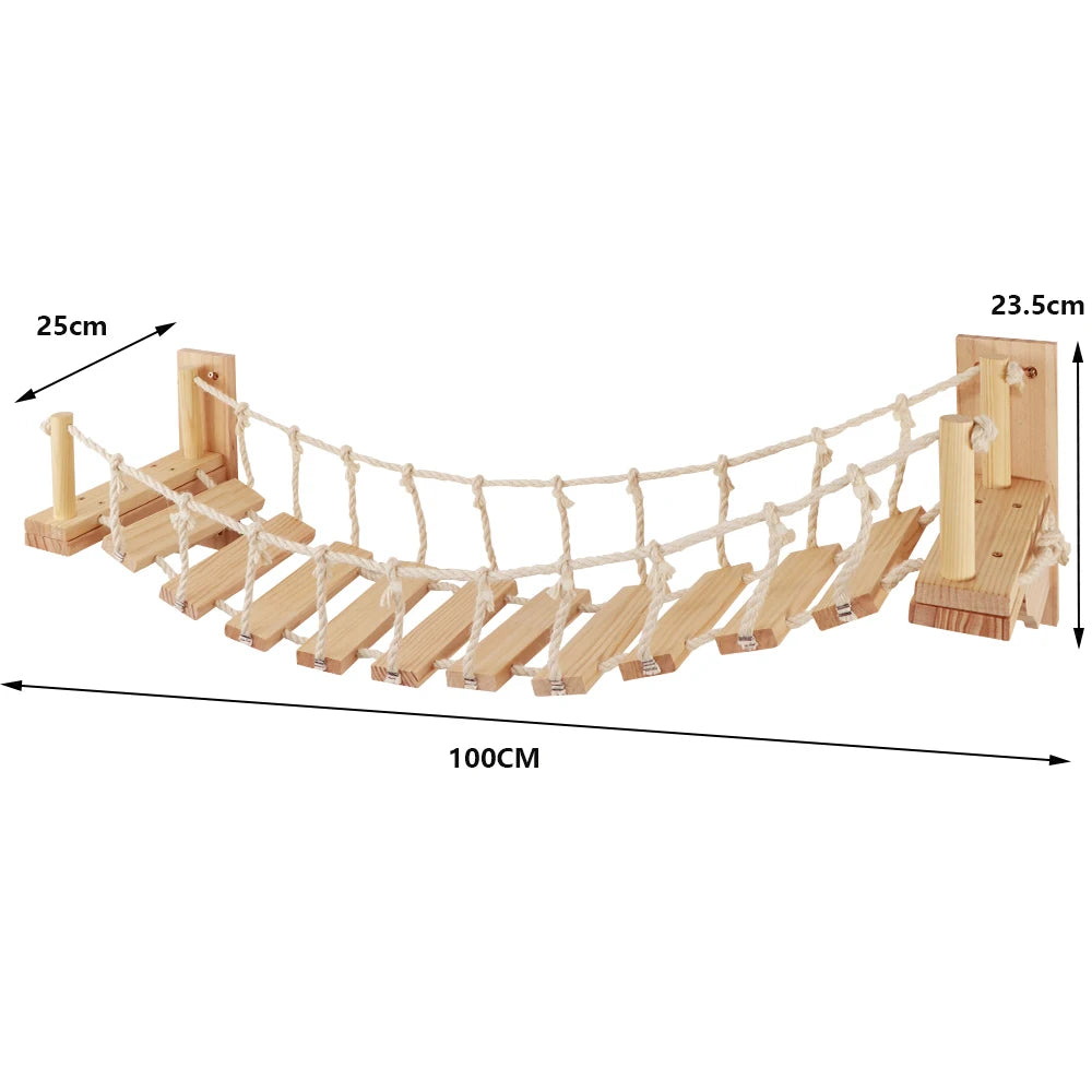 Wall Mounted Cat Climbing Shelves
