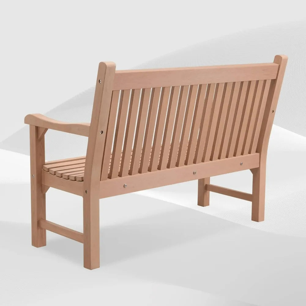 2-Person All-Weather Outdoor Bench