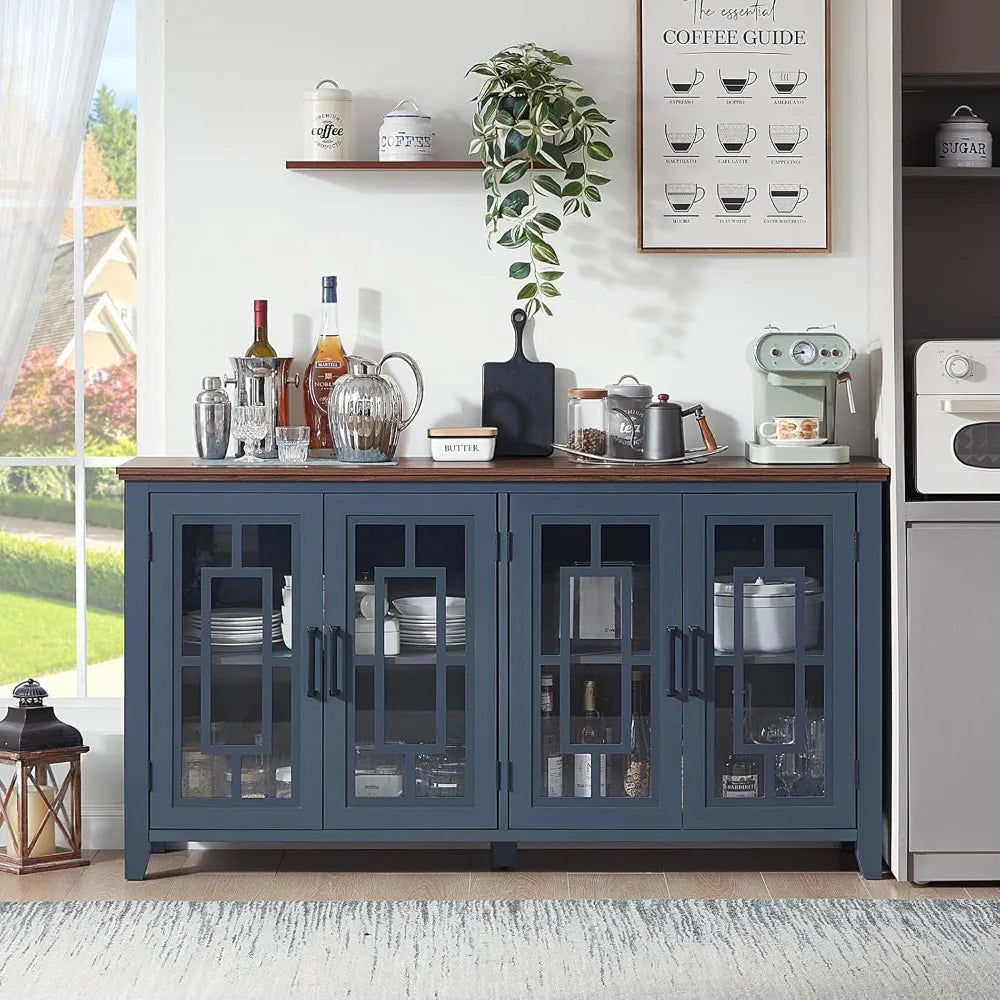 Large Sideboard Buffet Cabinet with Storage