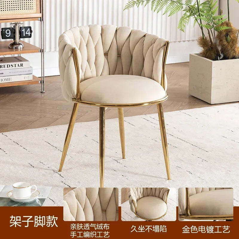 Luxury Makeup Chairs For Dressing Table