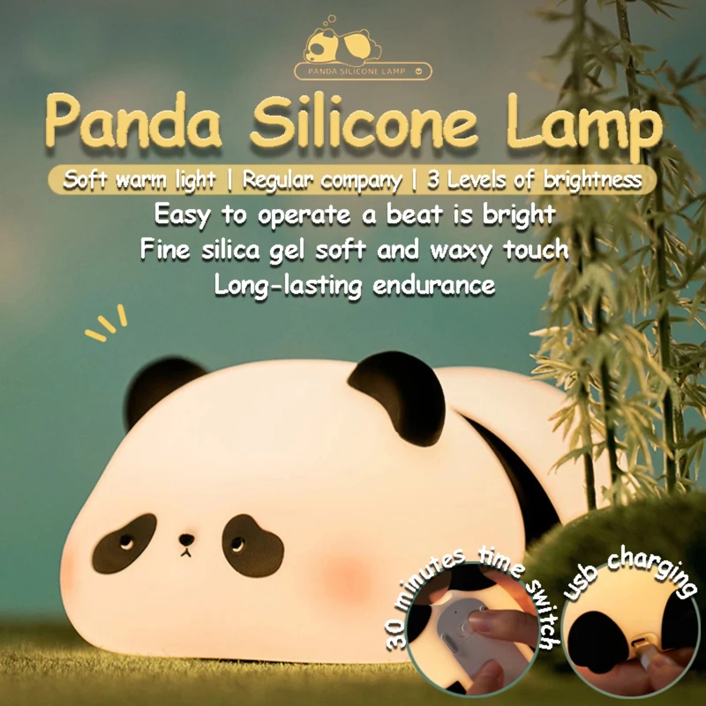 Adorable Panda Lamp