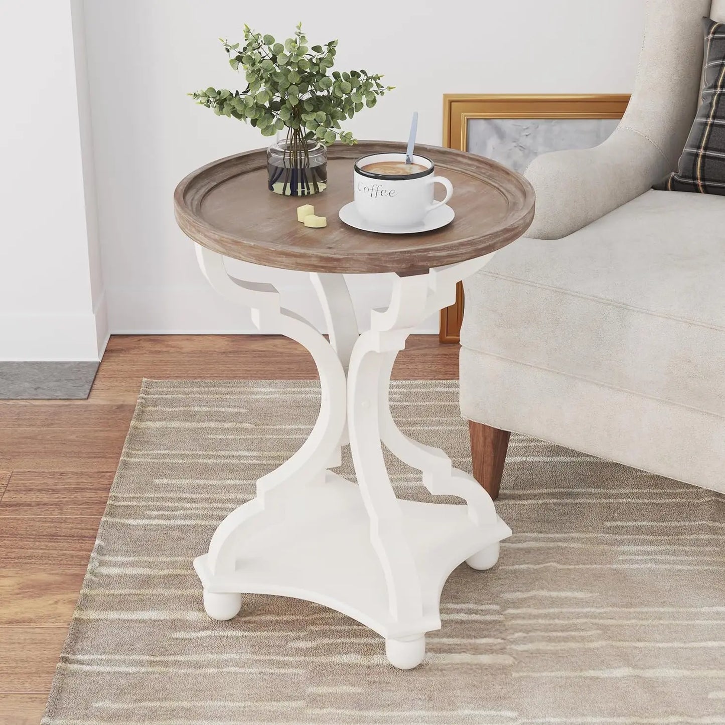 Farmhouse Coffee Table for Small Spaces