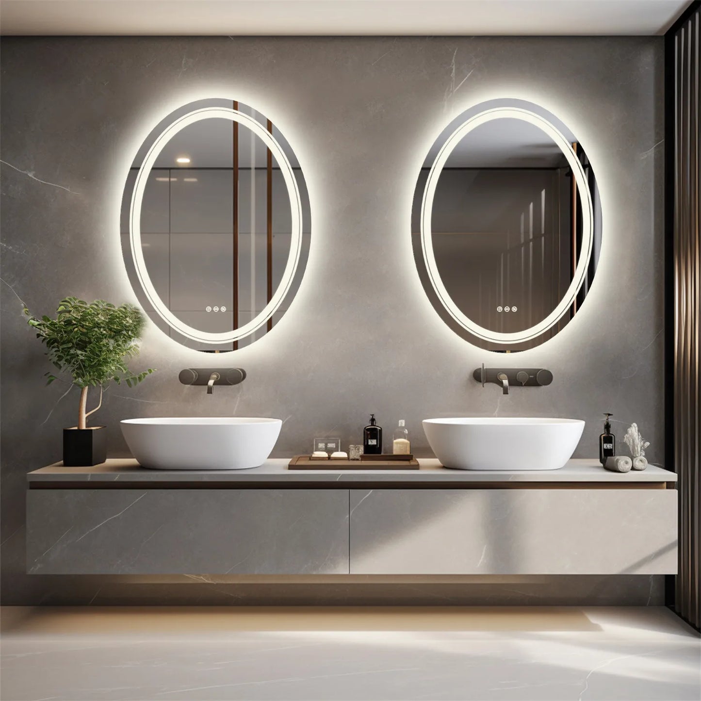 Illuminated LED Bathroom Vanity Mirror