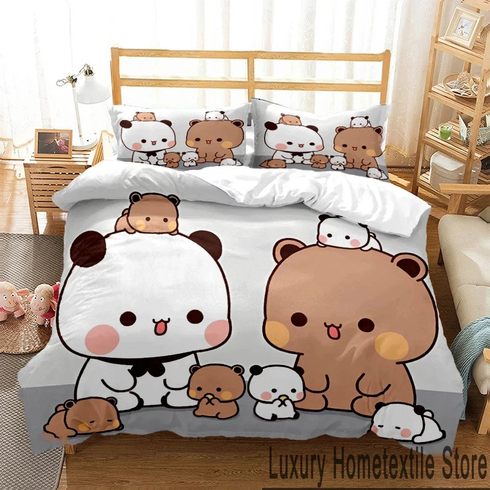 Bubu Dudu Cartoon Bear Bedding Set