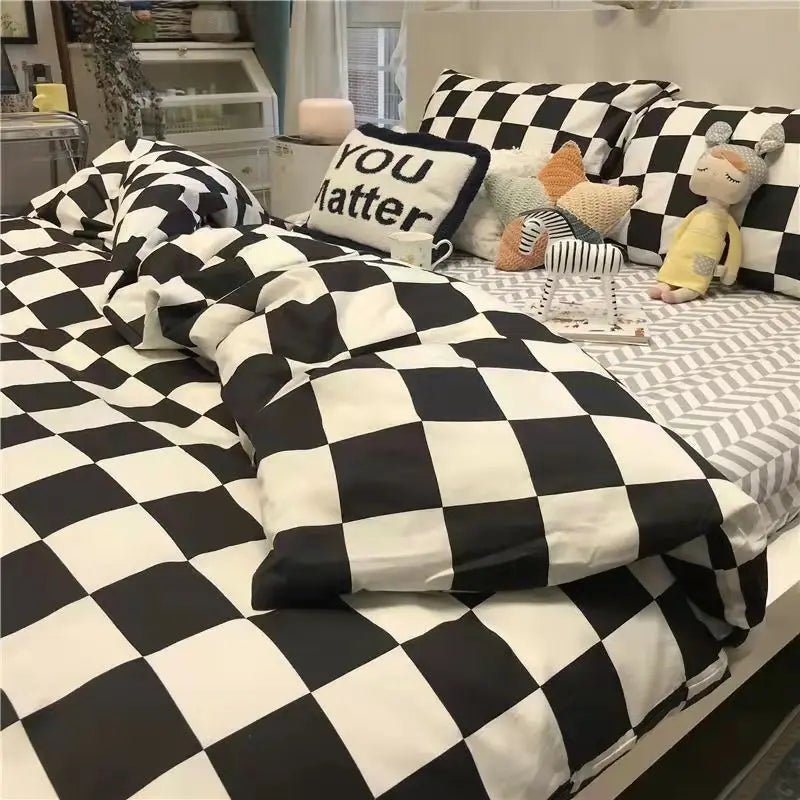 Duvet, Sheet, and Pillowcases Bedding Set