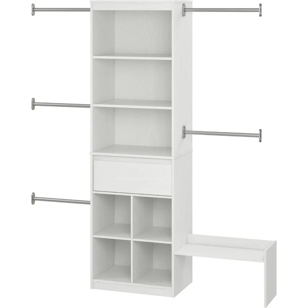 Grow with Me Adjustable Kids’ Closet Organizer System