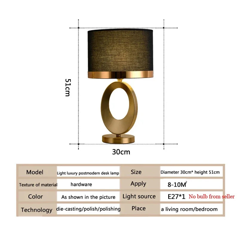 Simple Modern Decorative Table Lamp