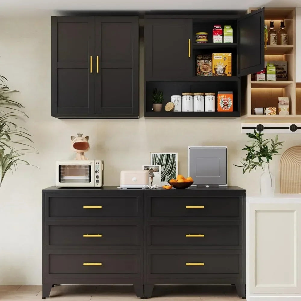 Wall Mounted Hanging Bathroom Cabinet with 2Door