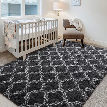 Large Plush Area Rugs