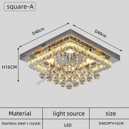 Modern Crystal Ceiling   Designer LED Chandelier