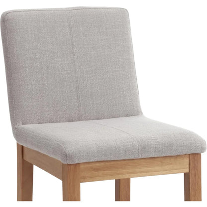 Set of 2 Counter Height Upholstered Bar Stools