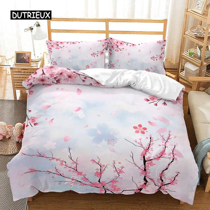 Spring Flowers  Duvet Cover Bedding Set