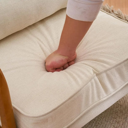 Upholstered  Solid Wood Armchairs
