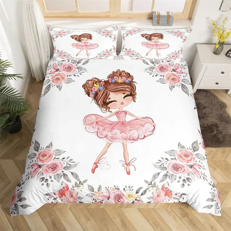 Ballerina Duvet Cover Set 2/3 Pieces